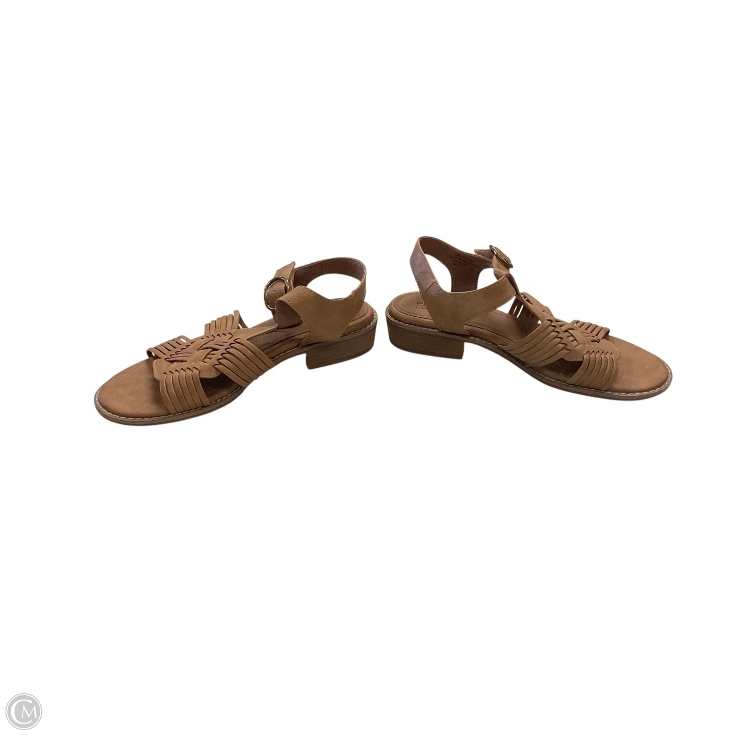 Sandals Flats By Sofft In Brown, Size: 7.5