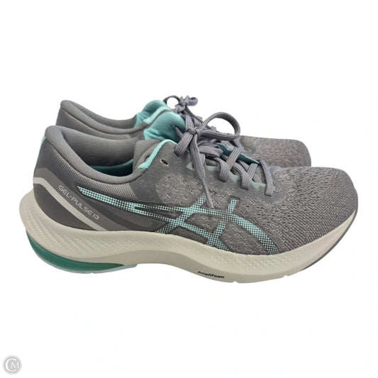 Shoes Athletic By Asics In Grey, Size: 7.5