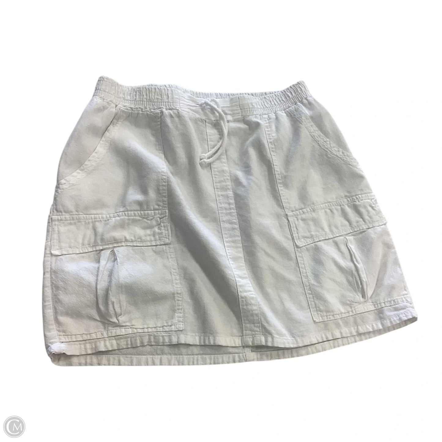 Skirt Mini & Short By Clothes Mentor In White, Size: M