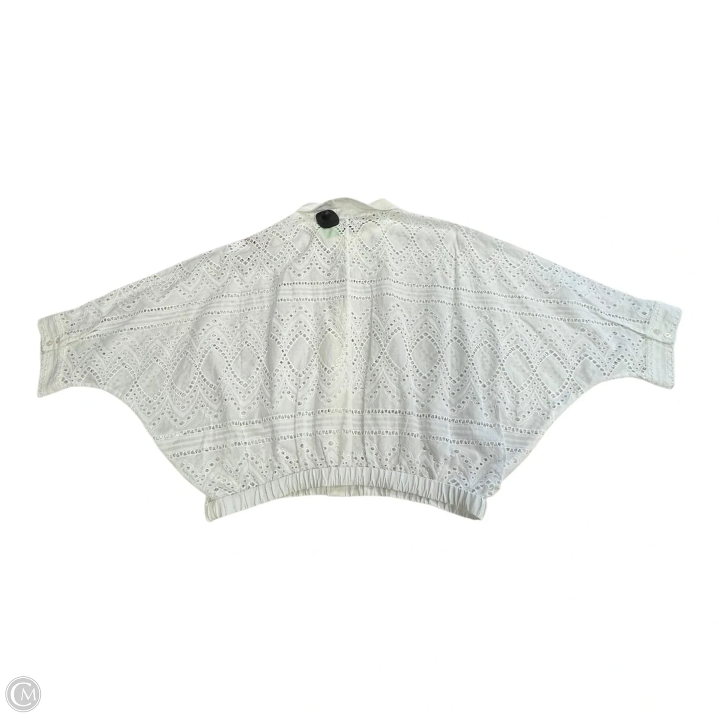 Top Short Sleeve By White House Black Market In White, Size: M