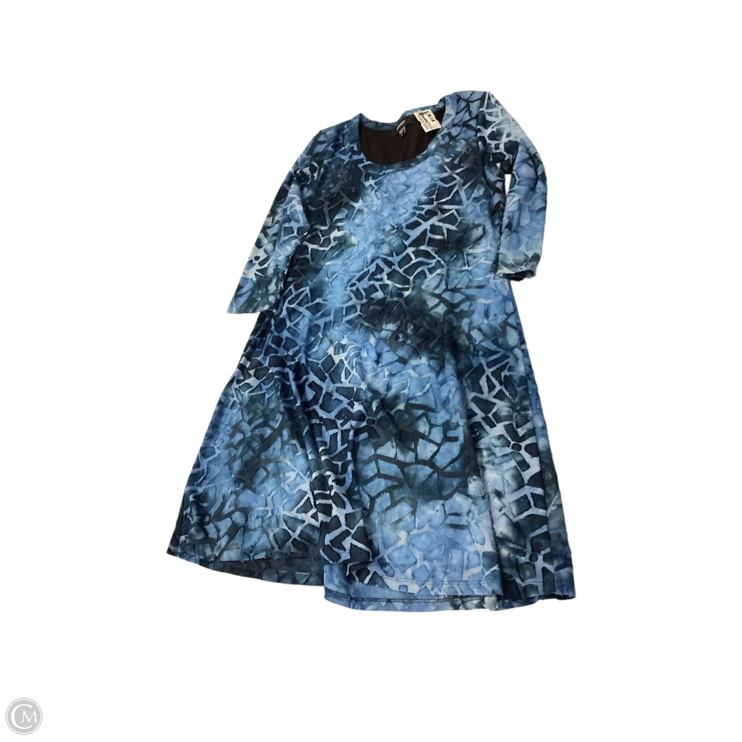 Dress Casual Short By Karen Kane In Blue, Size: L