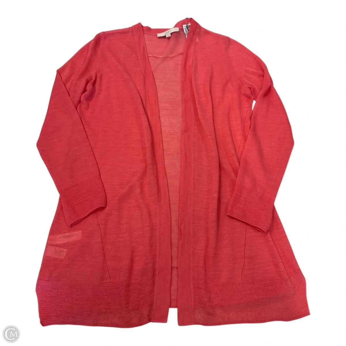 Cardigan By Loft In Coral, Size: M
