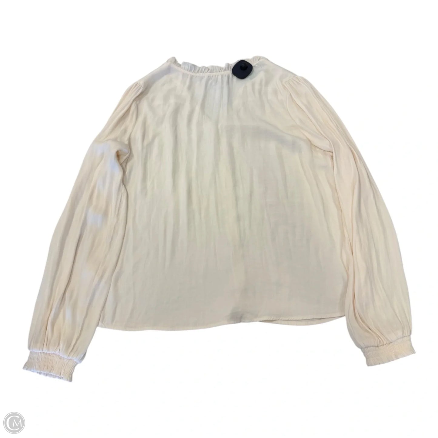 Top Long Sleeve By Cupcakes And Cashmere In White, Size: M
