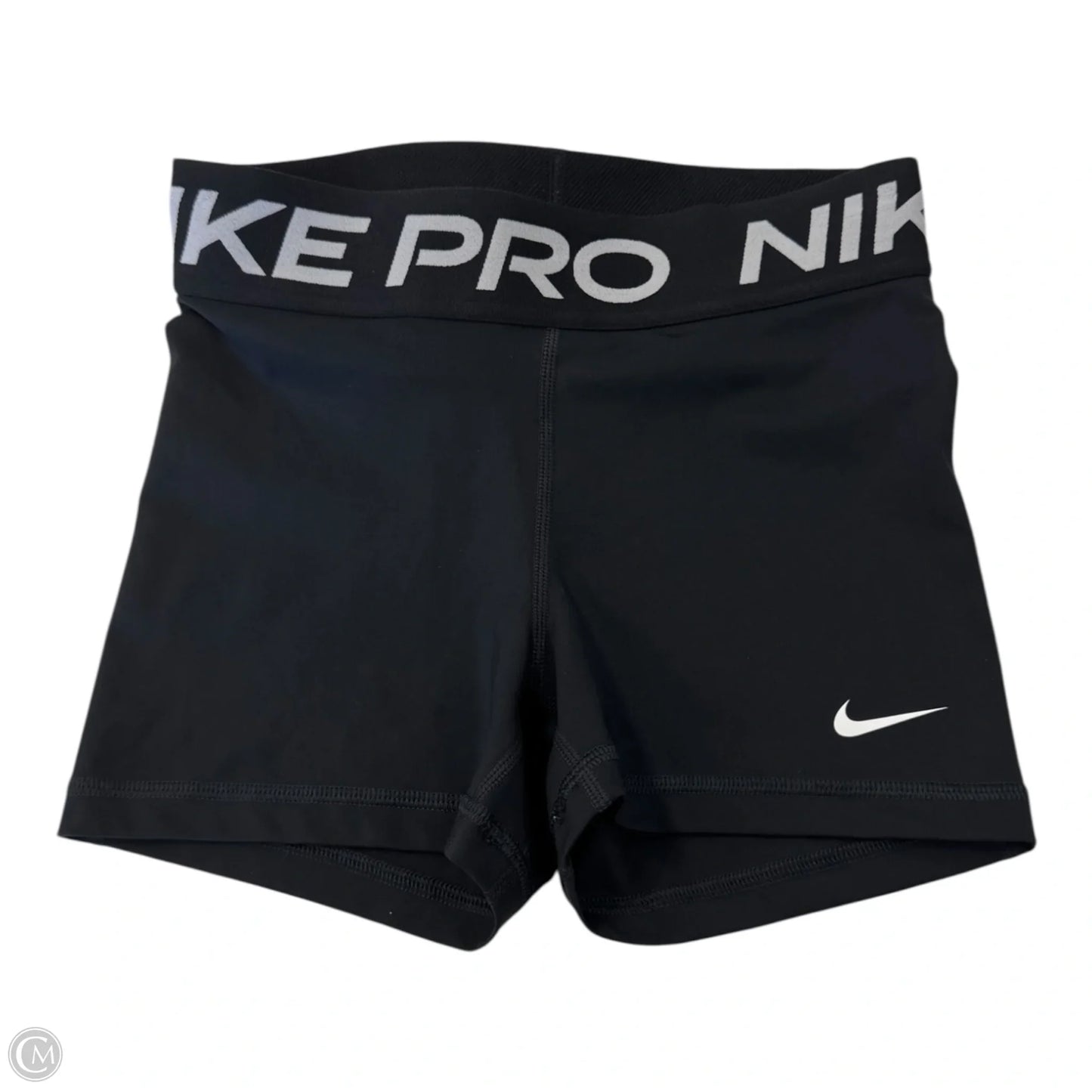 Athletic Shorts By Nike Apparel In Black & White, Size: Xs