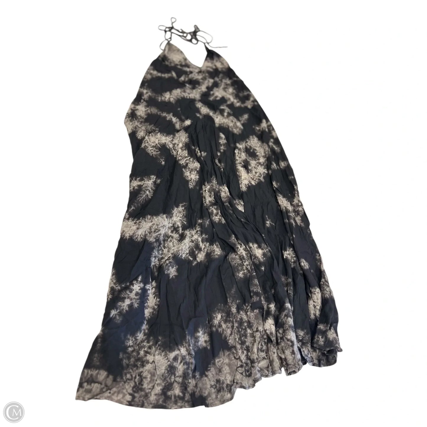 Dress Casual Maxi By Clothes Mentor In Black & Grey, Size: M
