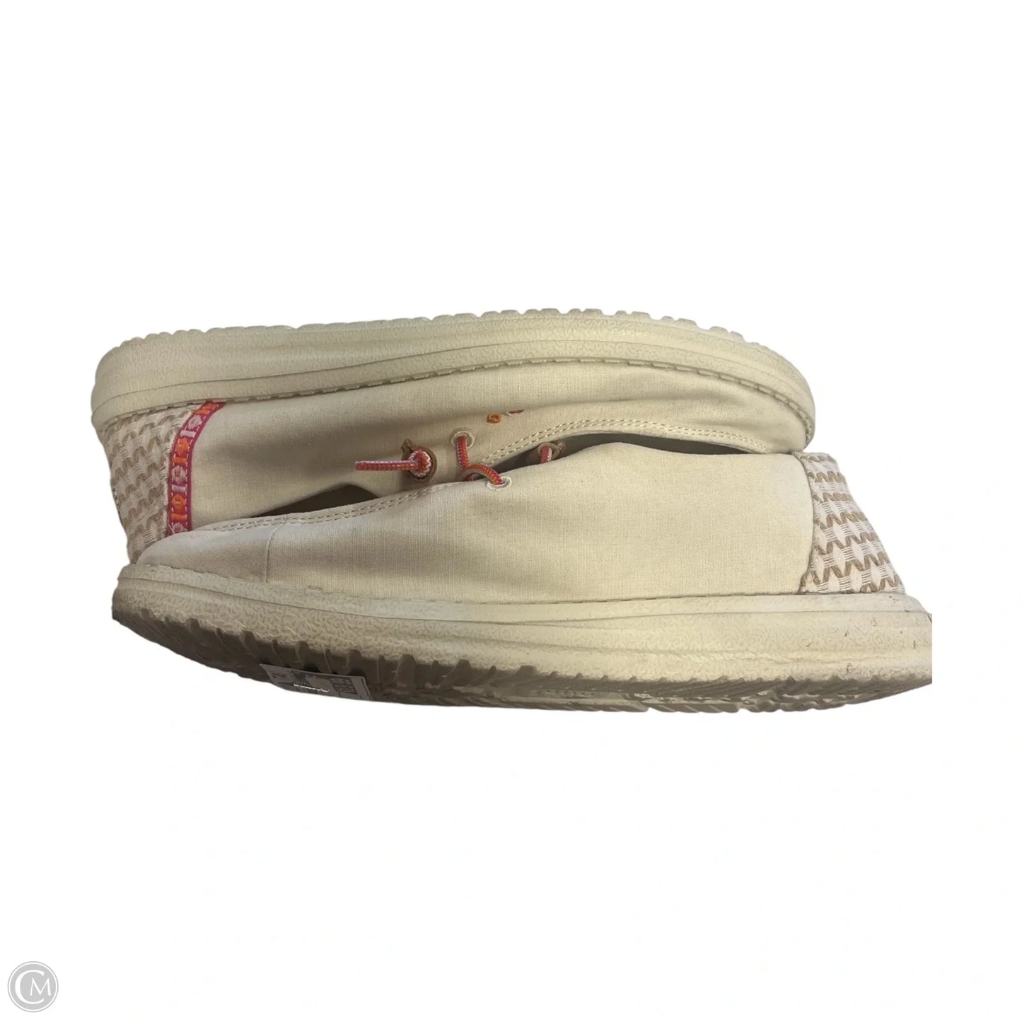 Shoes Flats By Hey Dude In White, Size: 8