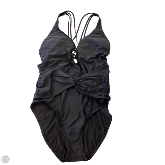 Swimsuit By Clothes Mentor In Black, Size: 14