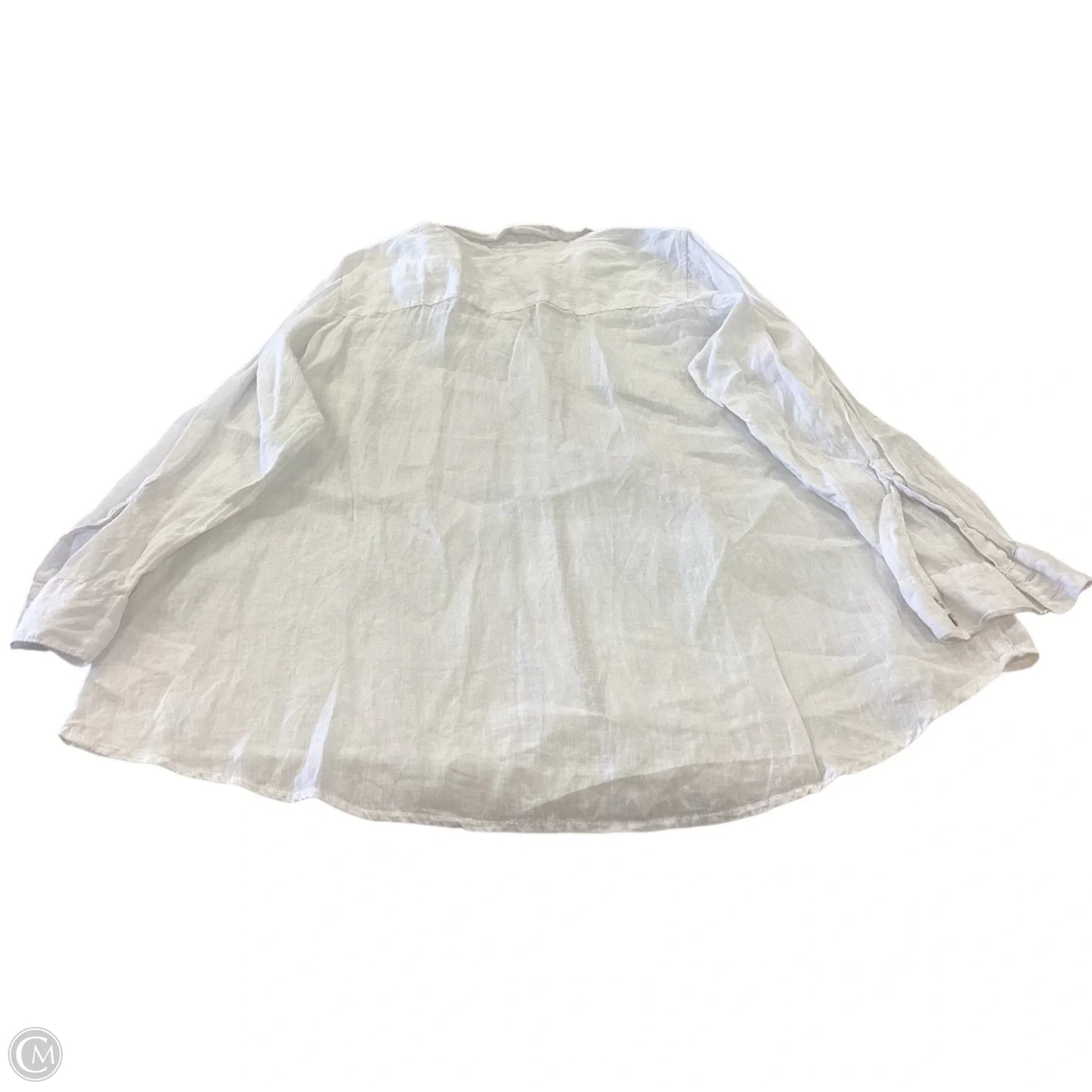 Top Long Sleeve By C And C In White, Size: 1x