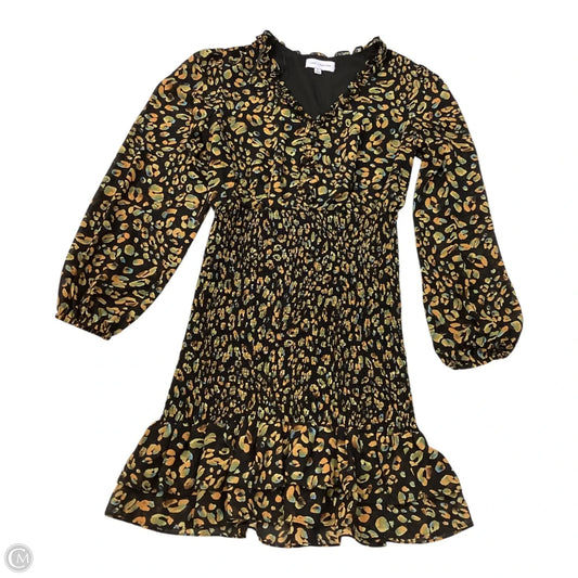 Dress Casual Short By Clothes Mentor In Animal Print, Size: Xs