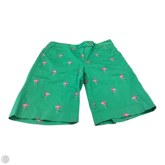 Shorts Designer By Lilly Pulitzer In Green & Pink, Size: 6