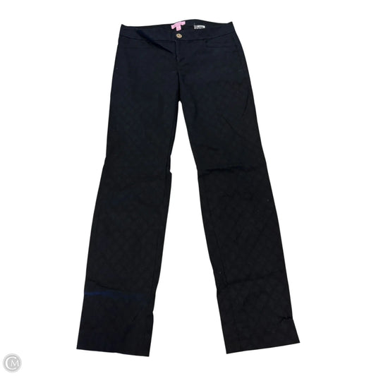 Pants Designer By Lilly Pulitzer In Black, Size: 4