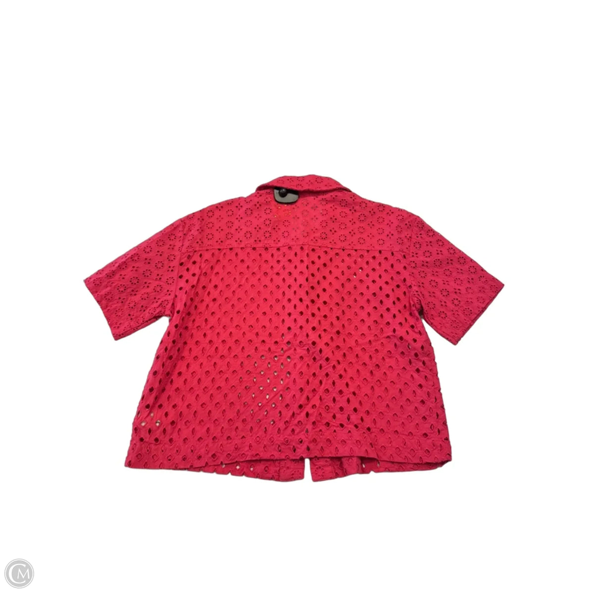 Top Short Sleeve By Marled In Red, Size: S