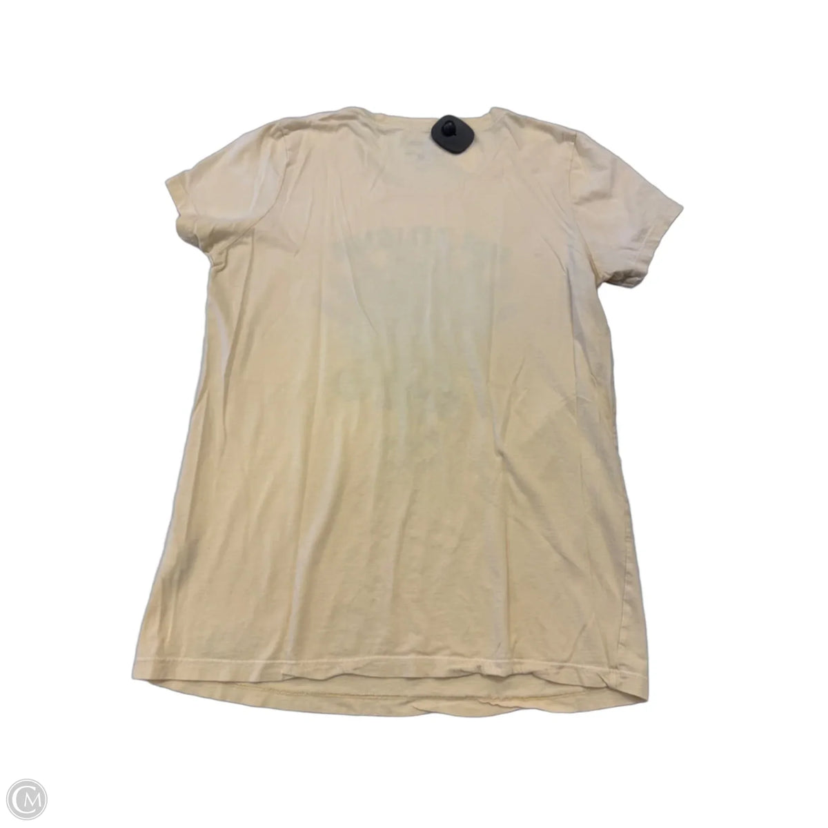 Top Short Sleeve Basic By True Religion In Yellow, Size: L