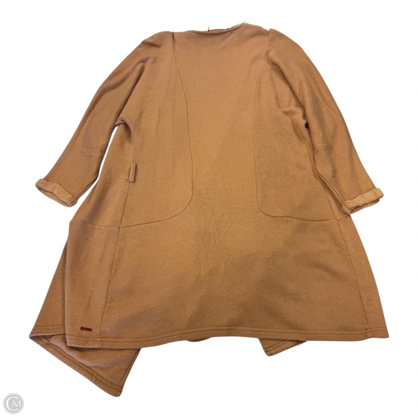 Sweater Cardigan By Clothes Mentor In Brown, Size: S