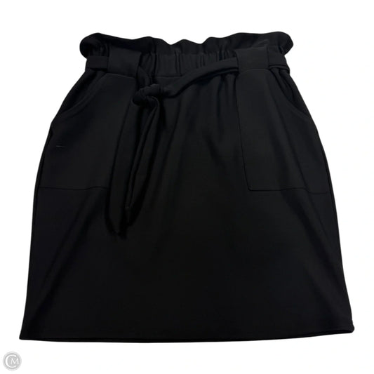 Skirt Mini & Short By Clothes Mentor In Black, Size: Petite Large