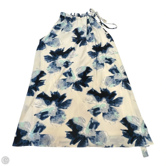 Dress Casual Short By Freeway In Blue White, Size: S