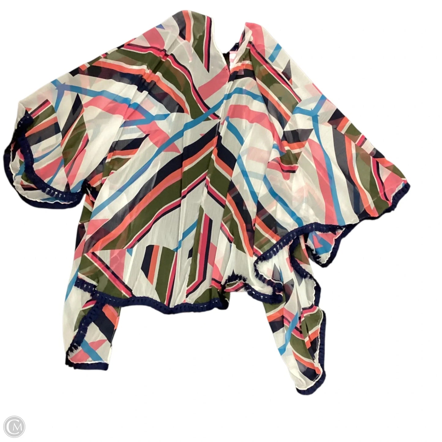 Kimono By Express In Multi-colored, Size: Onesize