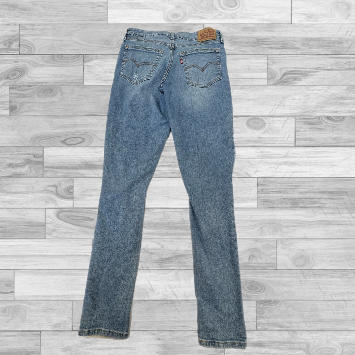 Jeans Skinny By Levis In Denim, Size: 8