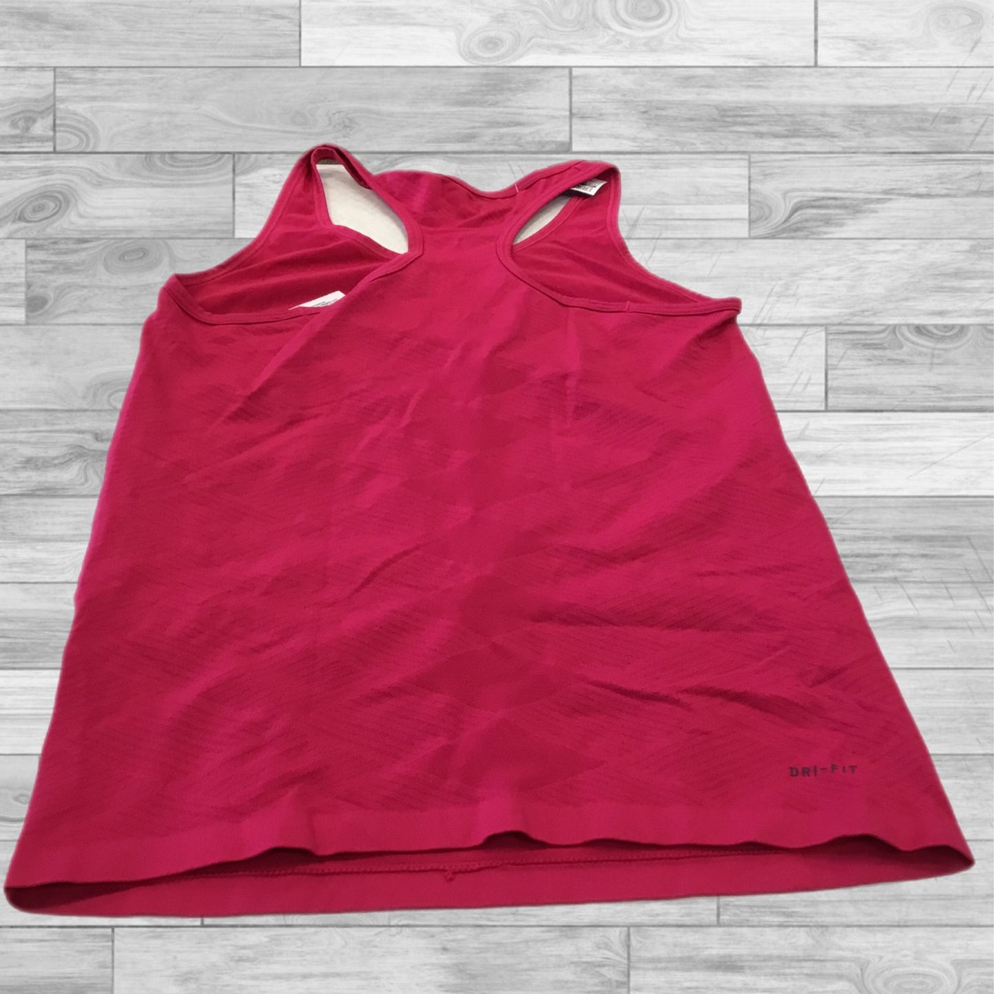 Athletic Tank Top By Nike In Pink, Size: L