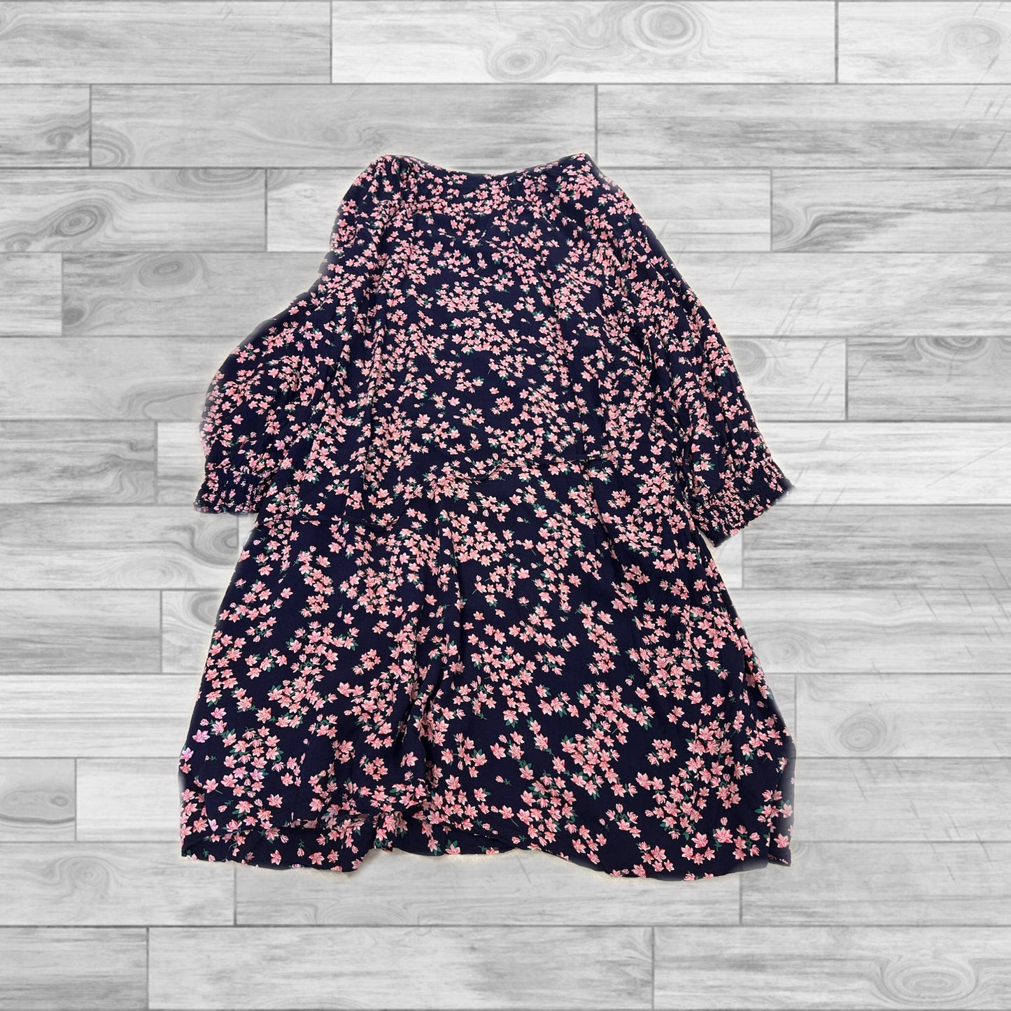 Dress Casual Short By Draper James In Floral Print, Size: Xxl