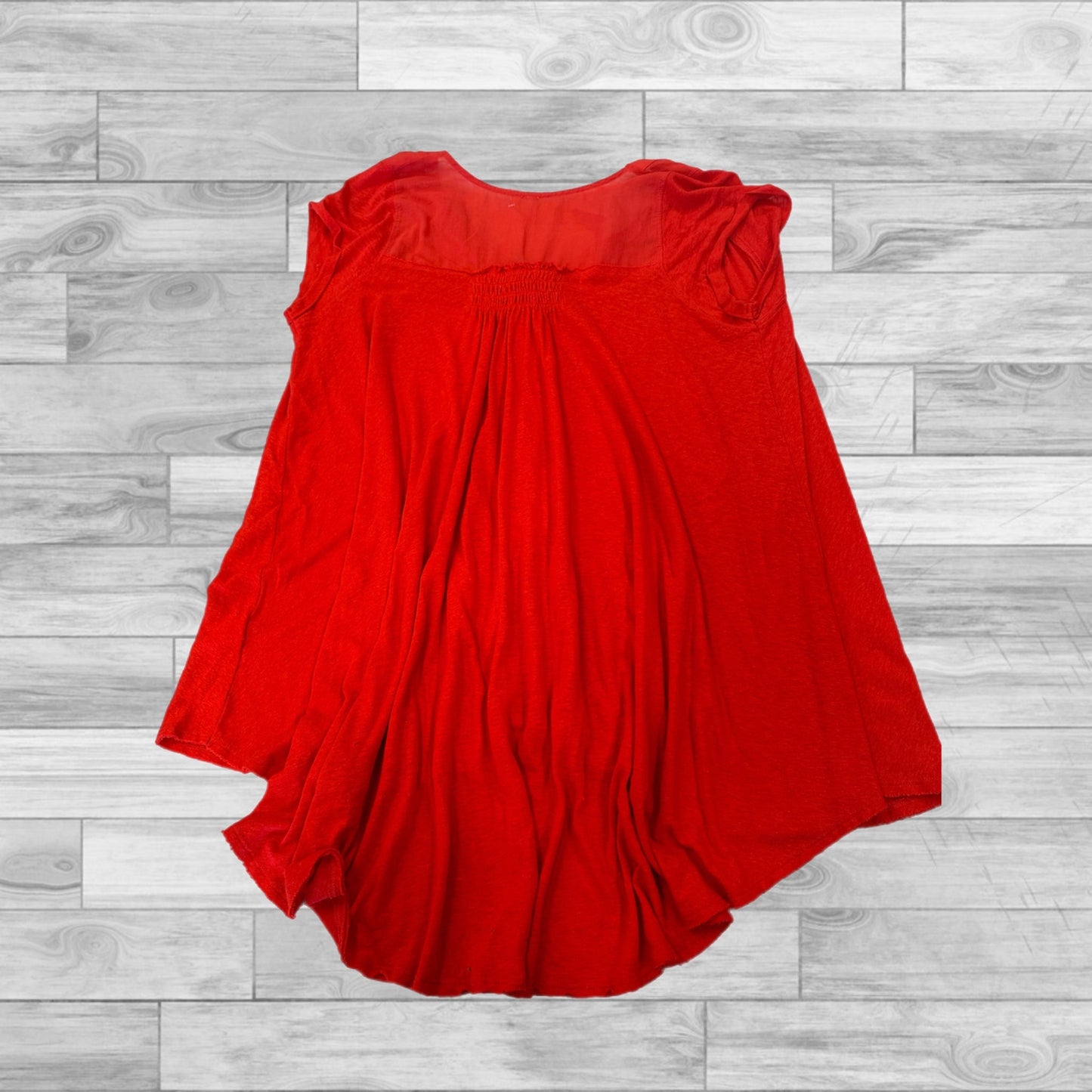 Red Top Sleeveless Free People, Size Xs