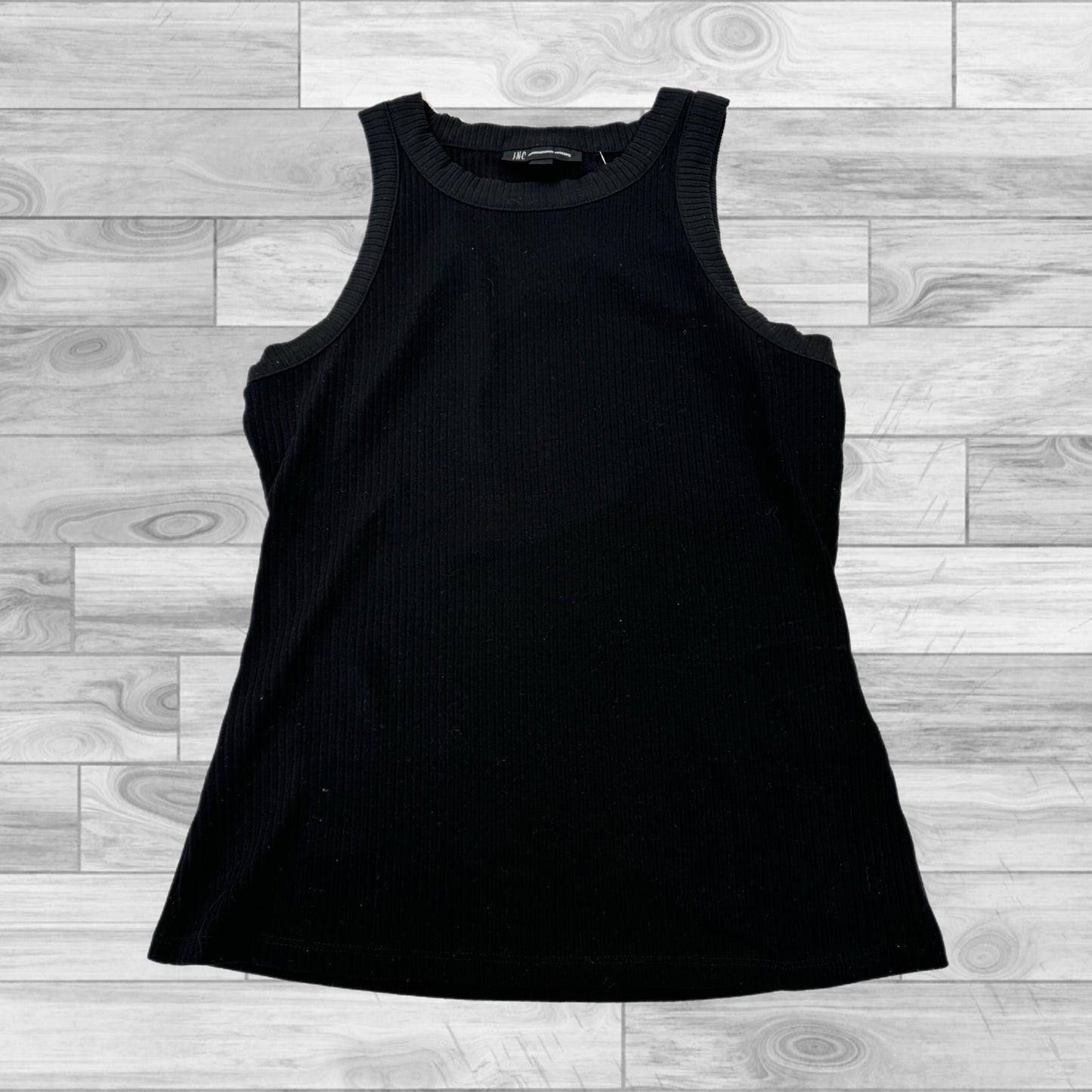 Black Top Sleeveless Basic Inc, Size S