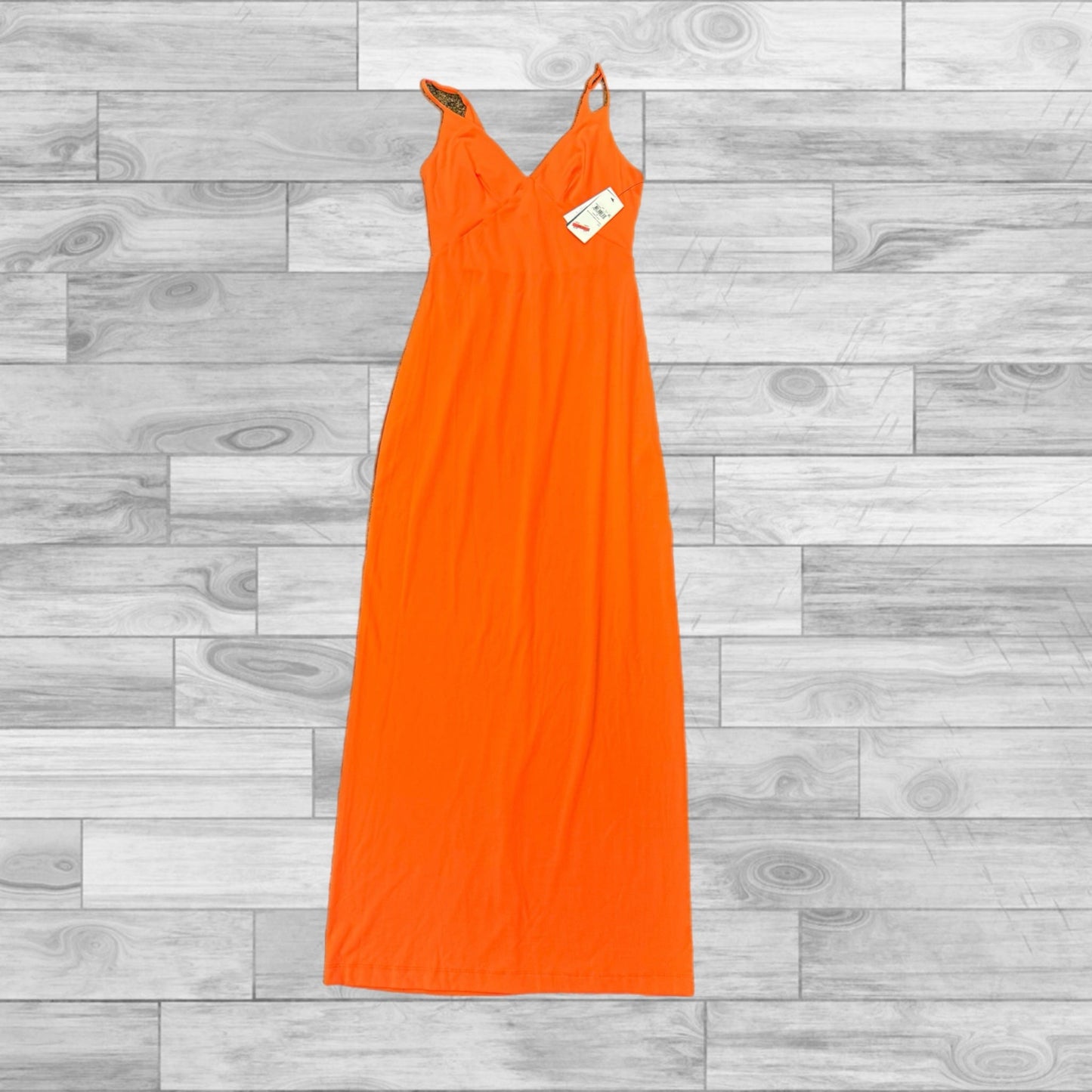 Dress Casual Maxi By Guess In Orange, Size: S