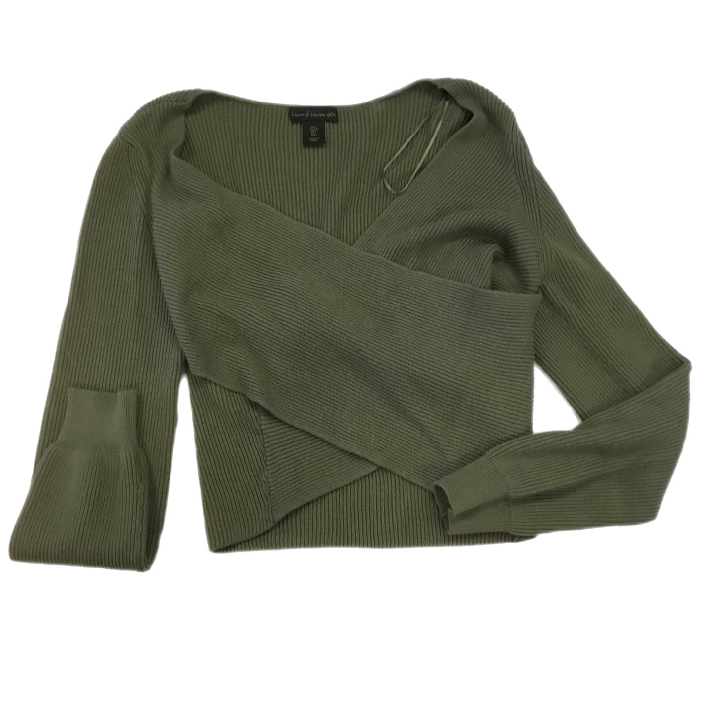 Top Long Sleeve By House Of Harlow In Green, Size: L