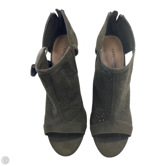 Shoes Heels Stiletto By Christian Siriano In Green, Size: 6