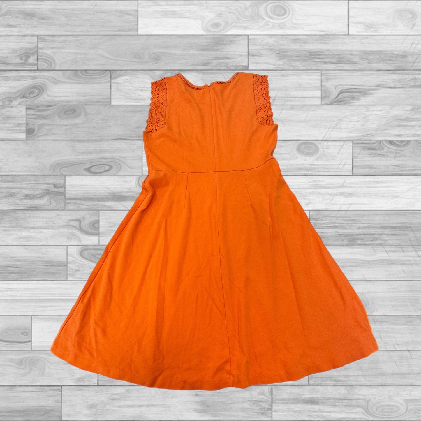 Orange Dress Casual Short Talbots, Size M