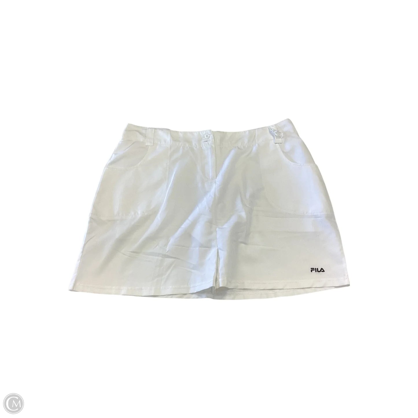Skort By Fila In White, Size: Xl