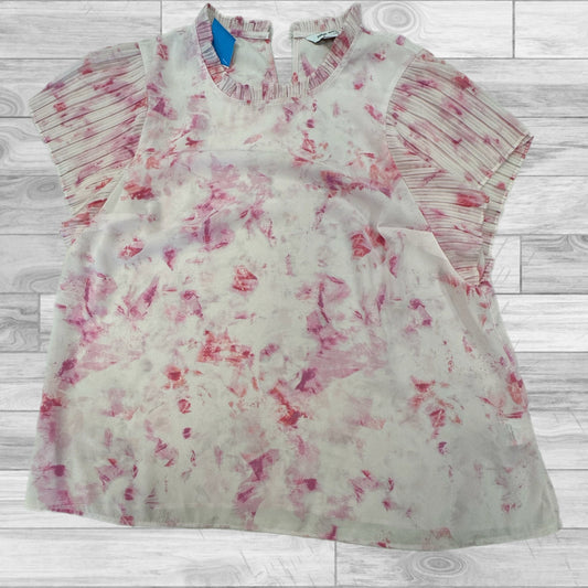 Pink Top Short Sleeve Nine West, Size L