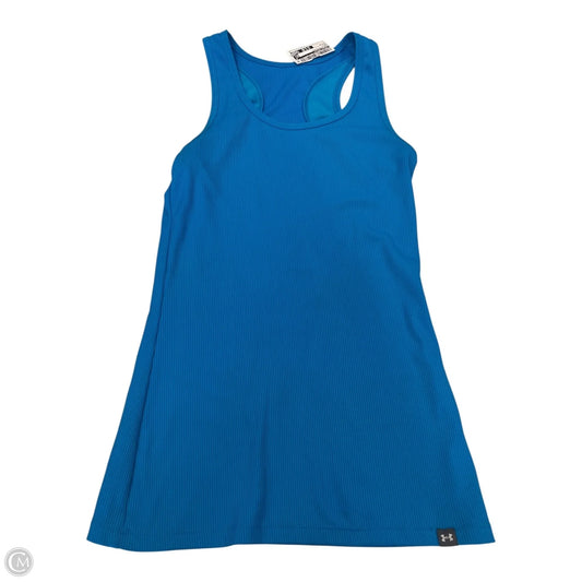 Top Sleeveless By Under Armour In Blue, Size: S