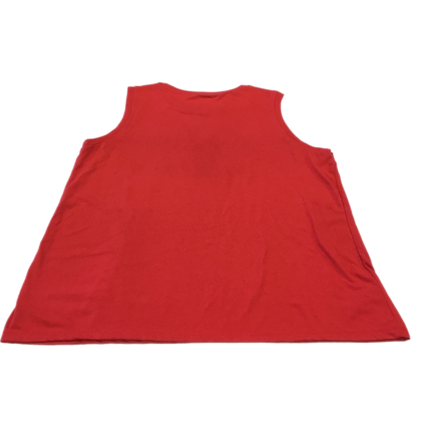 Top Sleeveless By Clothes Mentor In Red, Size: Xl