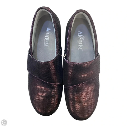 Shoes Sneakers By Alegria In Pink, Size: 10