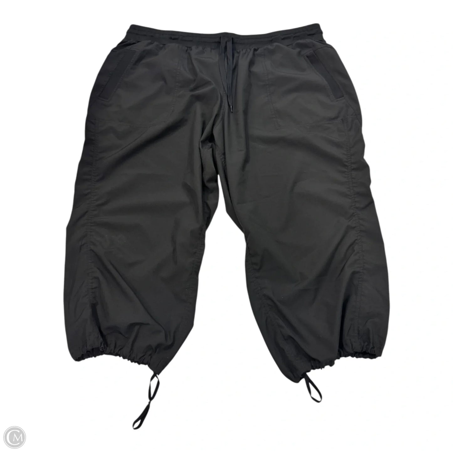 Athletic Capris By Rbx In Black, Size: 3x