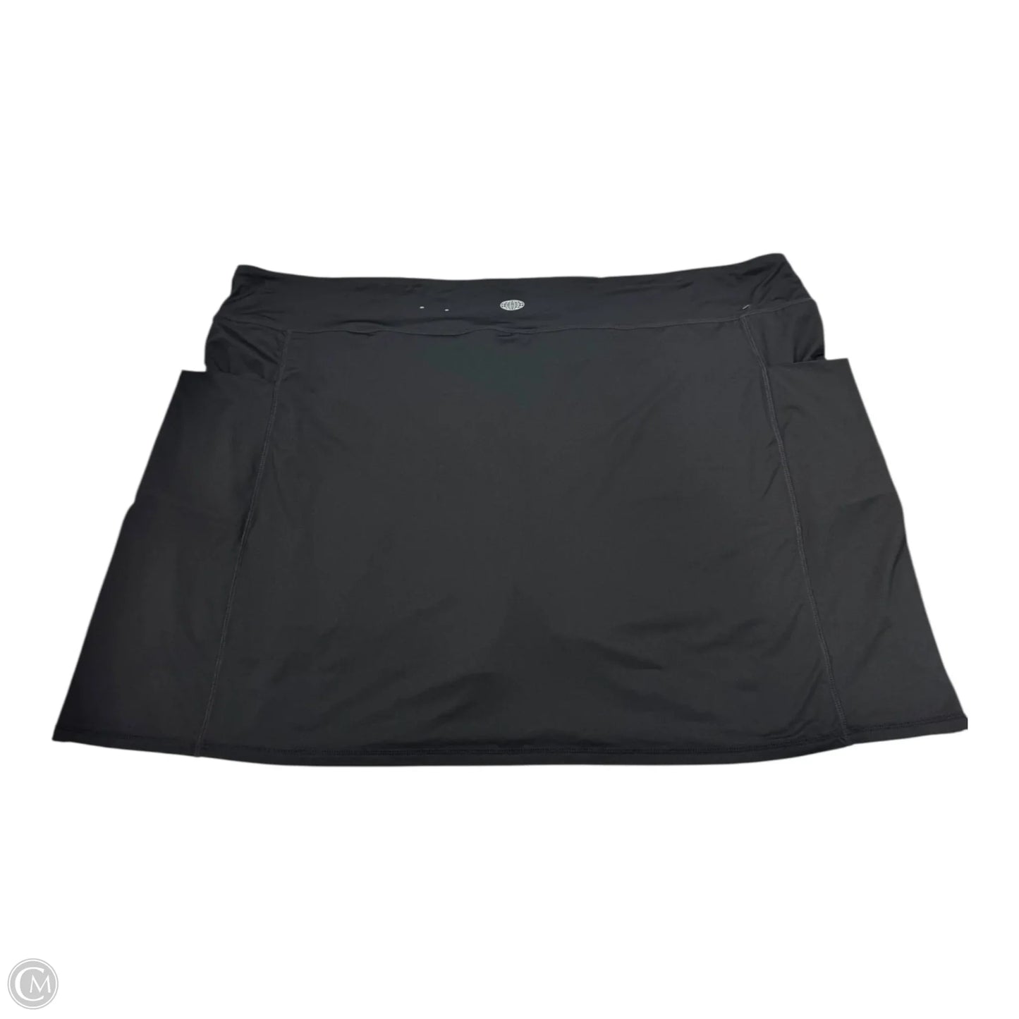 Athletic Skort By Reel Legends In Black, Size: 3x
