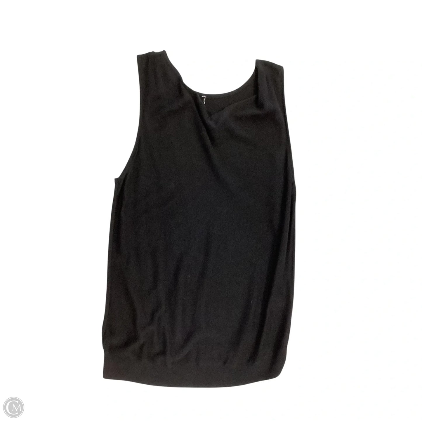 Top Sleeveless By Chicos In Black, Size: 2