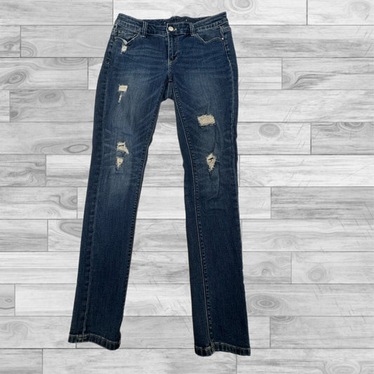 Jeans Straight By White House Black Market In Denim, Size: 2