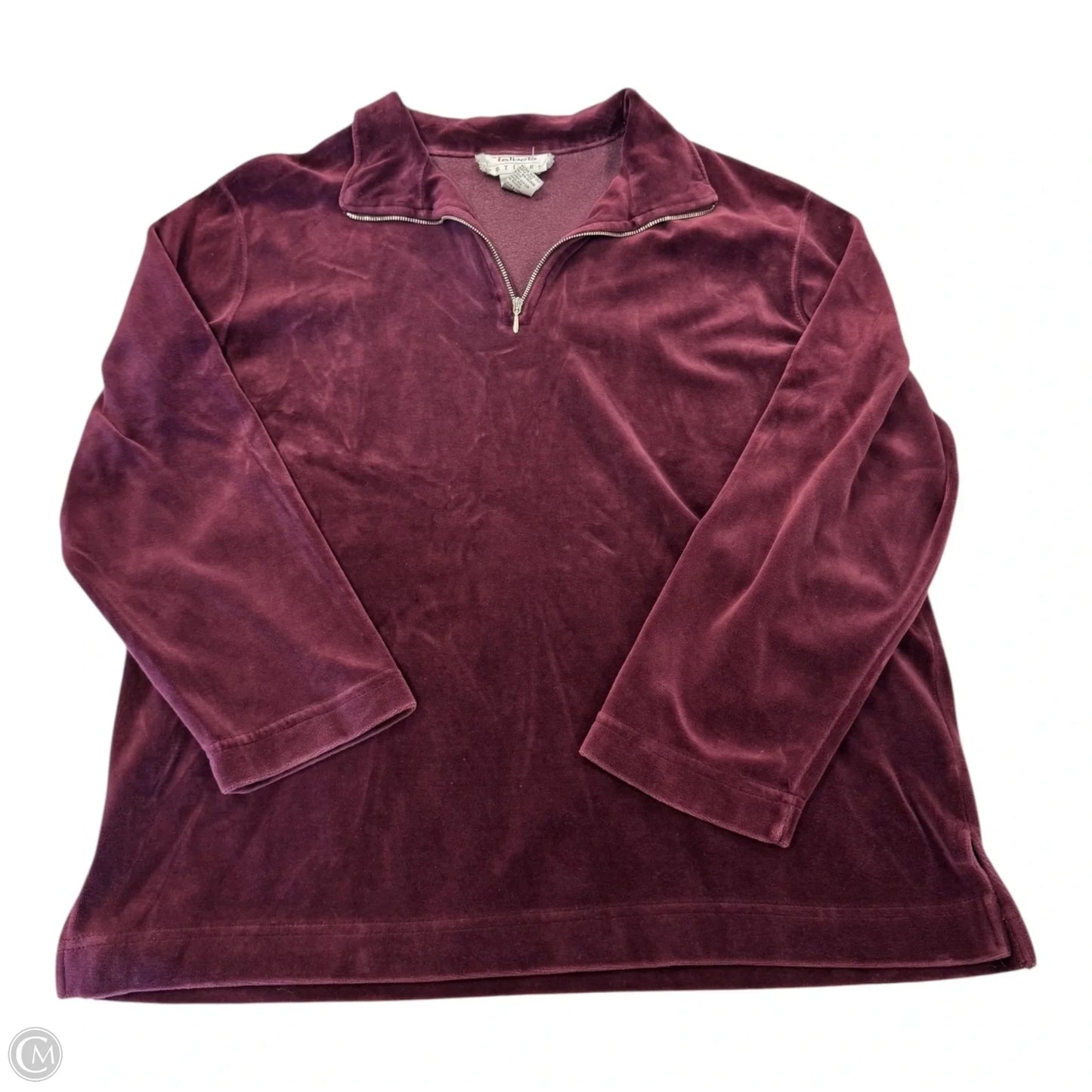 Jacket Other By Talbots In Maroon, Size: Petite  Medium