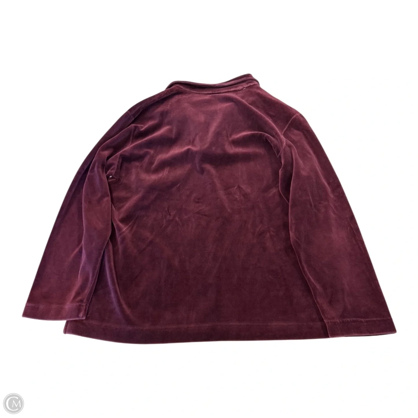 Jacket Other By Talbots In Maroon, Size: Petite  Medium