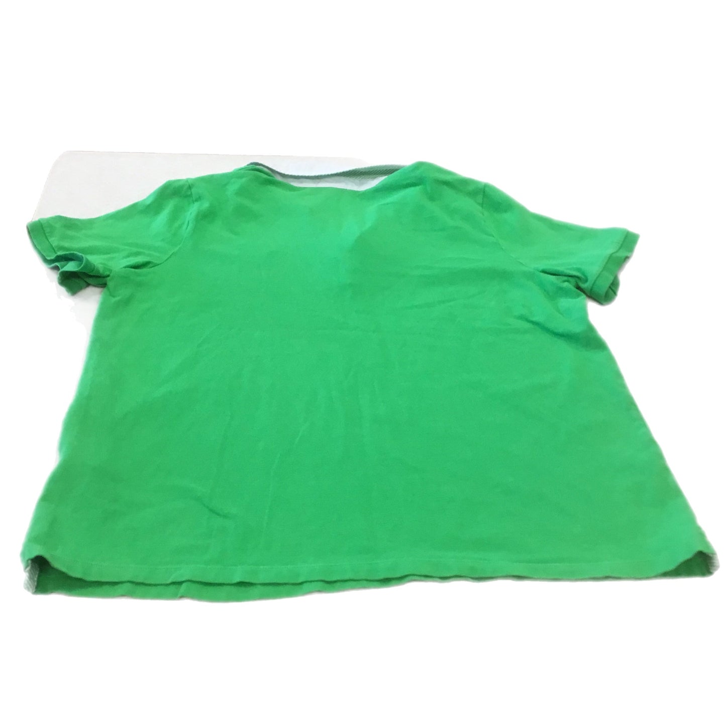 Green Top Short Sleeve Lauren By Ralph Lauren, Size 1x