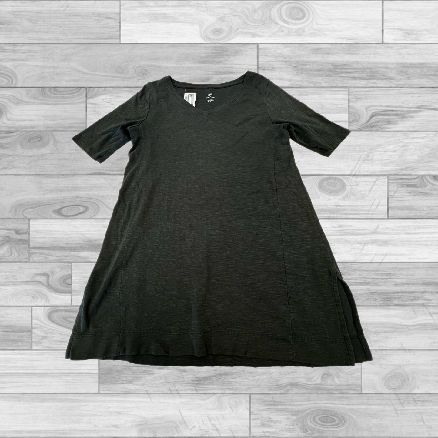 Black Top Short Sleeve J. Jill, Size S