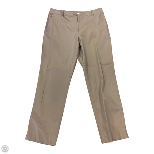 Pants Dress By Talbots In Tan, Size: 6