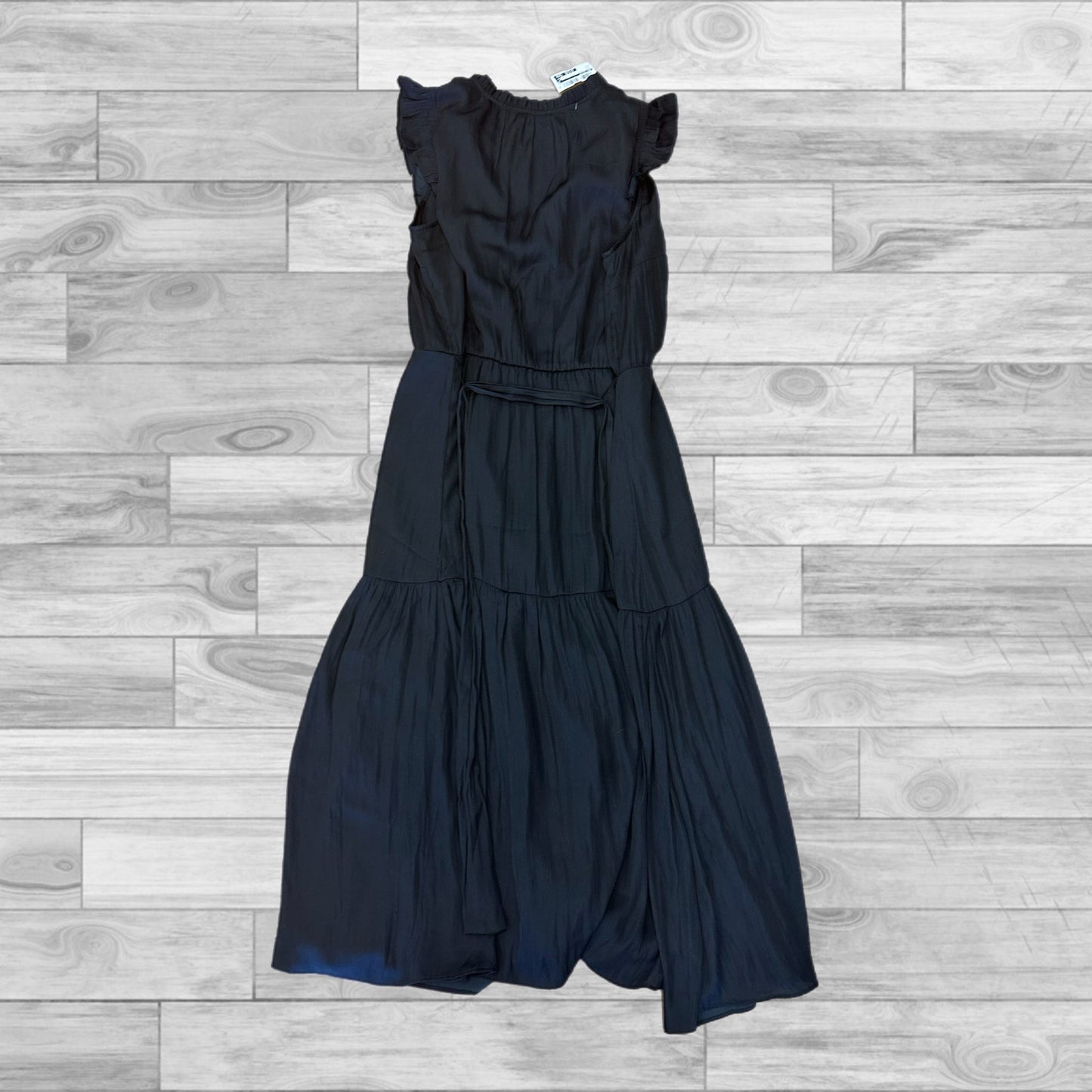 Black Dress Casual Midi Ann Taylor, Size L