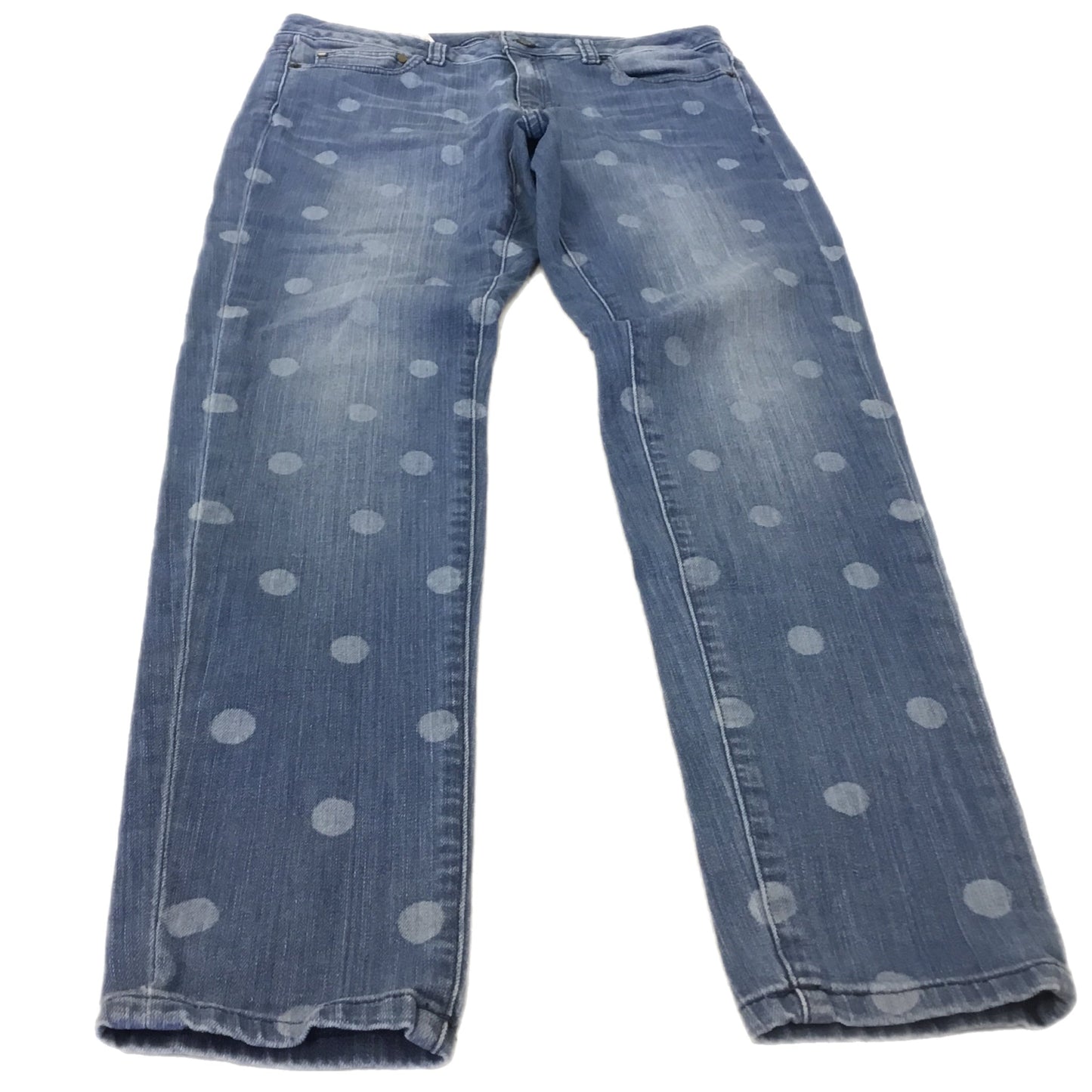 Jeans Skinny By Michael By Michael Kors In Polkadot Pattern, Size: 6