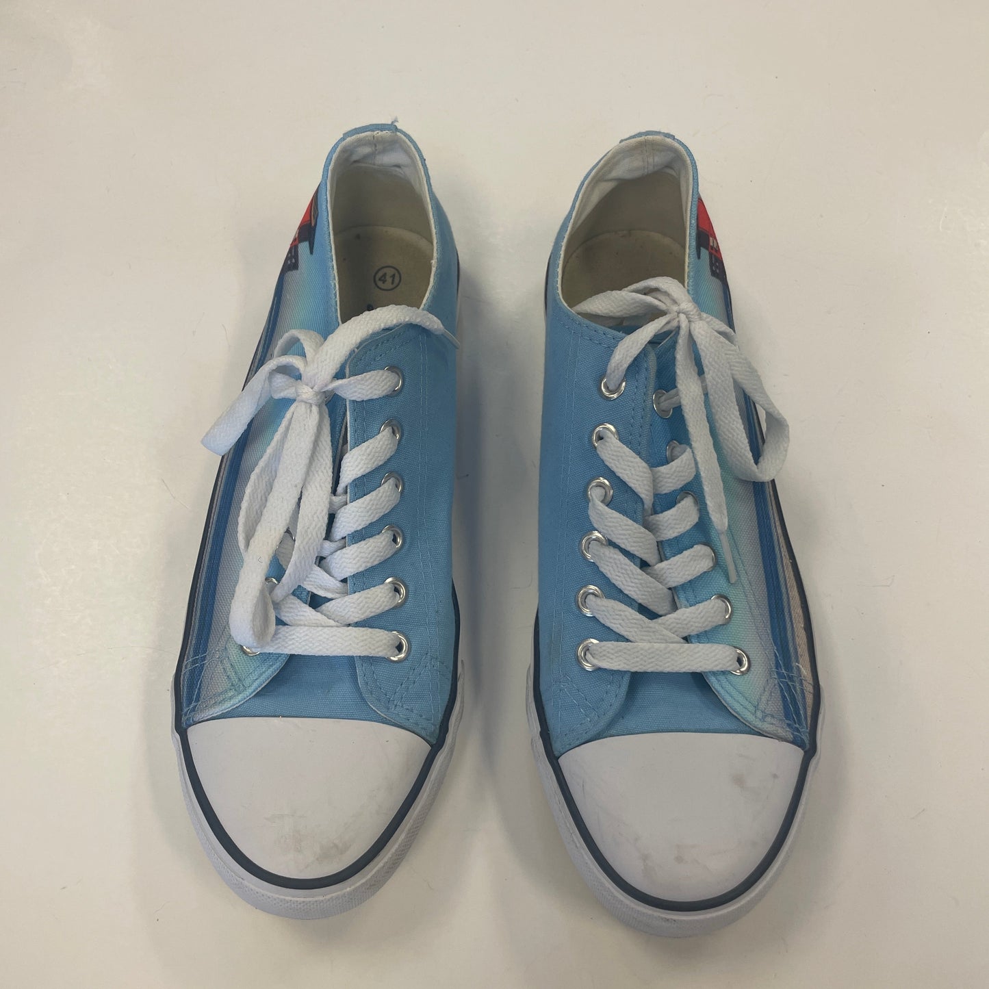 Shoes Sneakers By Clothes Mentor In Blue, Size: 10