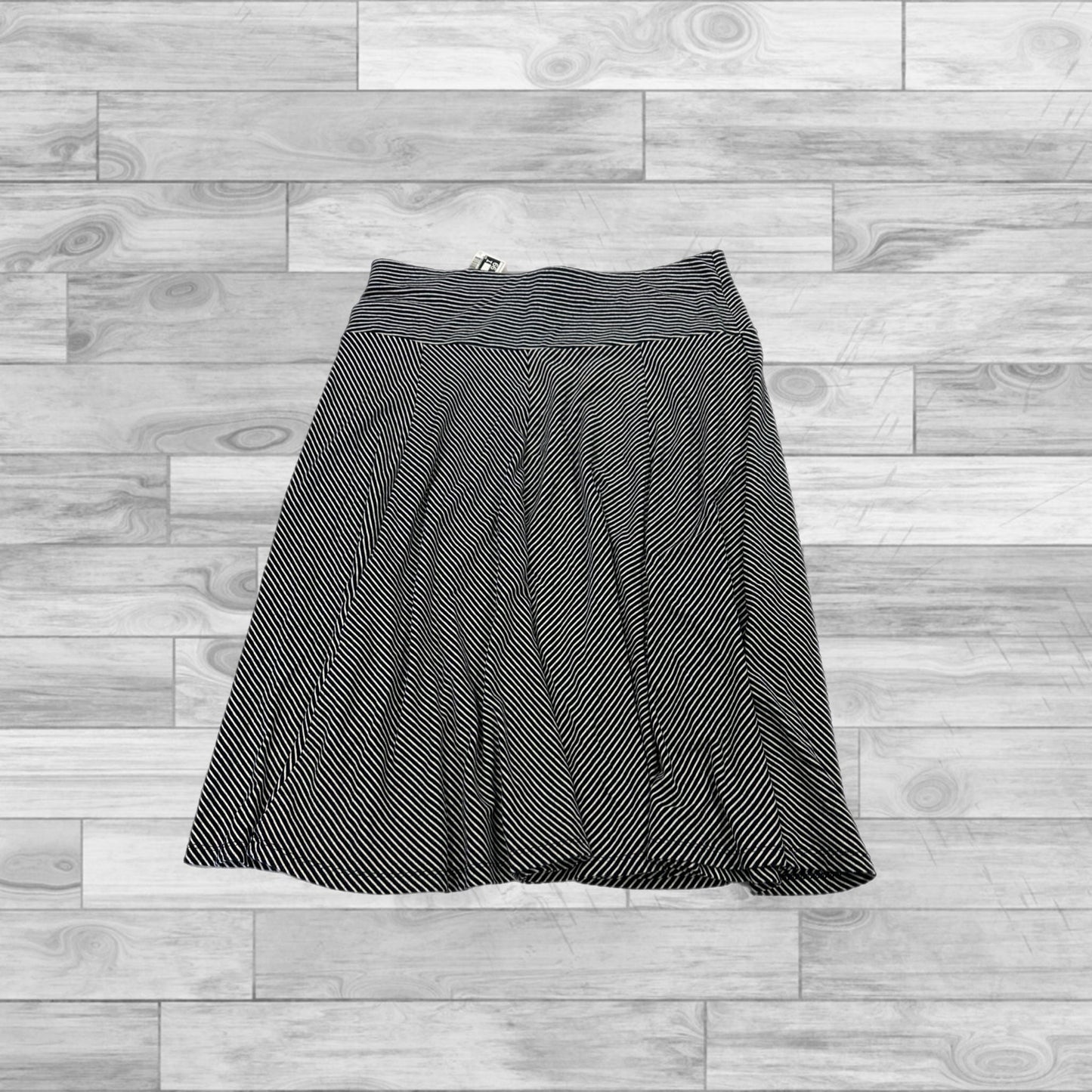 Skirt Mini & Short By Talbots In Striped Pattern, Size: S