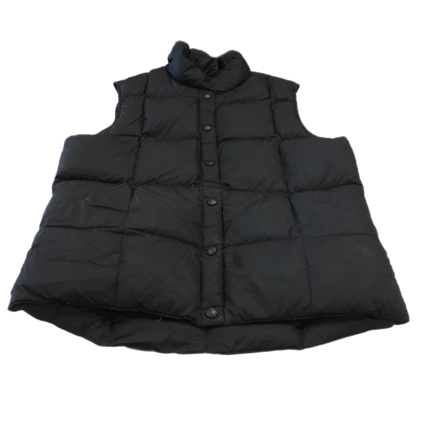 Vest Puffer & Quilted By Lands End In Black, Size: S