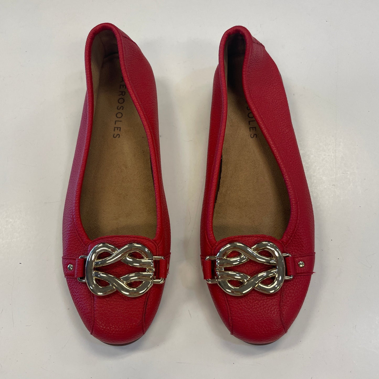 Shoes Flats By Aerosoles In Red, Size: 8